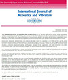 International Journal Of Acoustics And Vibration