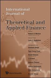 International Journal Of Theoretical And Applied Finance