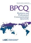 Business And Professional Communication Quarterly