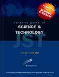 Pertanika Journal Of Science And Technology