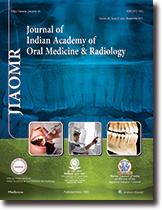 Journal Of Indian Academy Of Oral Medicine And Radiology