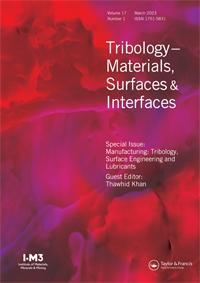 Tribology-materials Surfaces & Interfaces