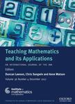 Teaching Mathematics And Its Applications