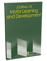 Journal Of Motor Learning And Development