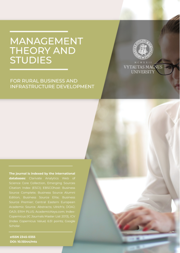 Management Theory And Studies For Rural Business And Infrastructure Development