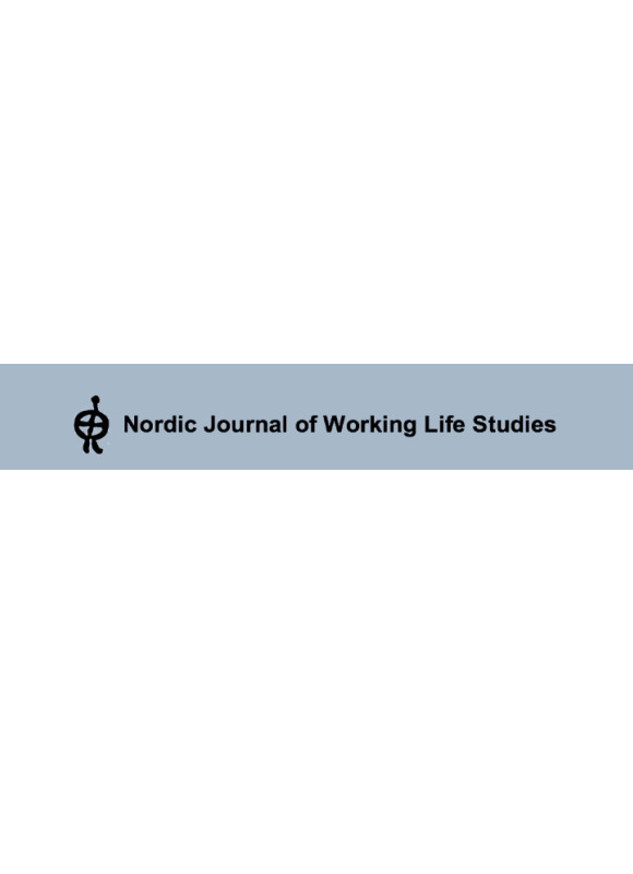 Nordic Journal Of Working Life Studies