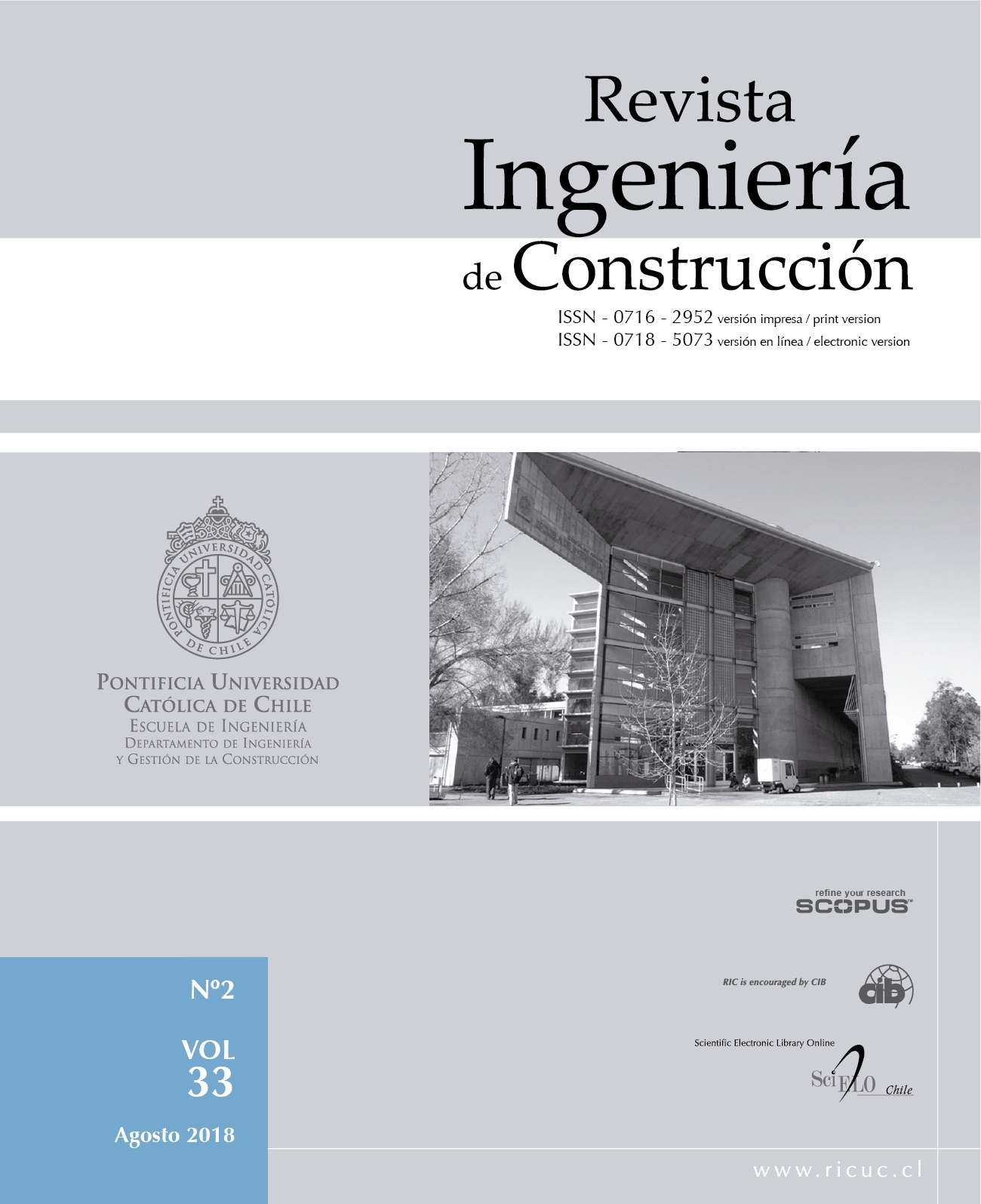 Revista Ingenieria De Construccion